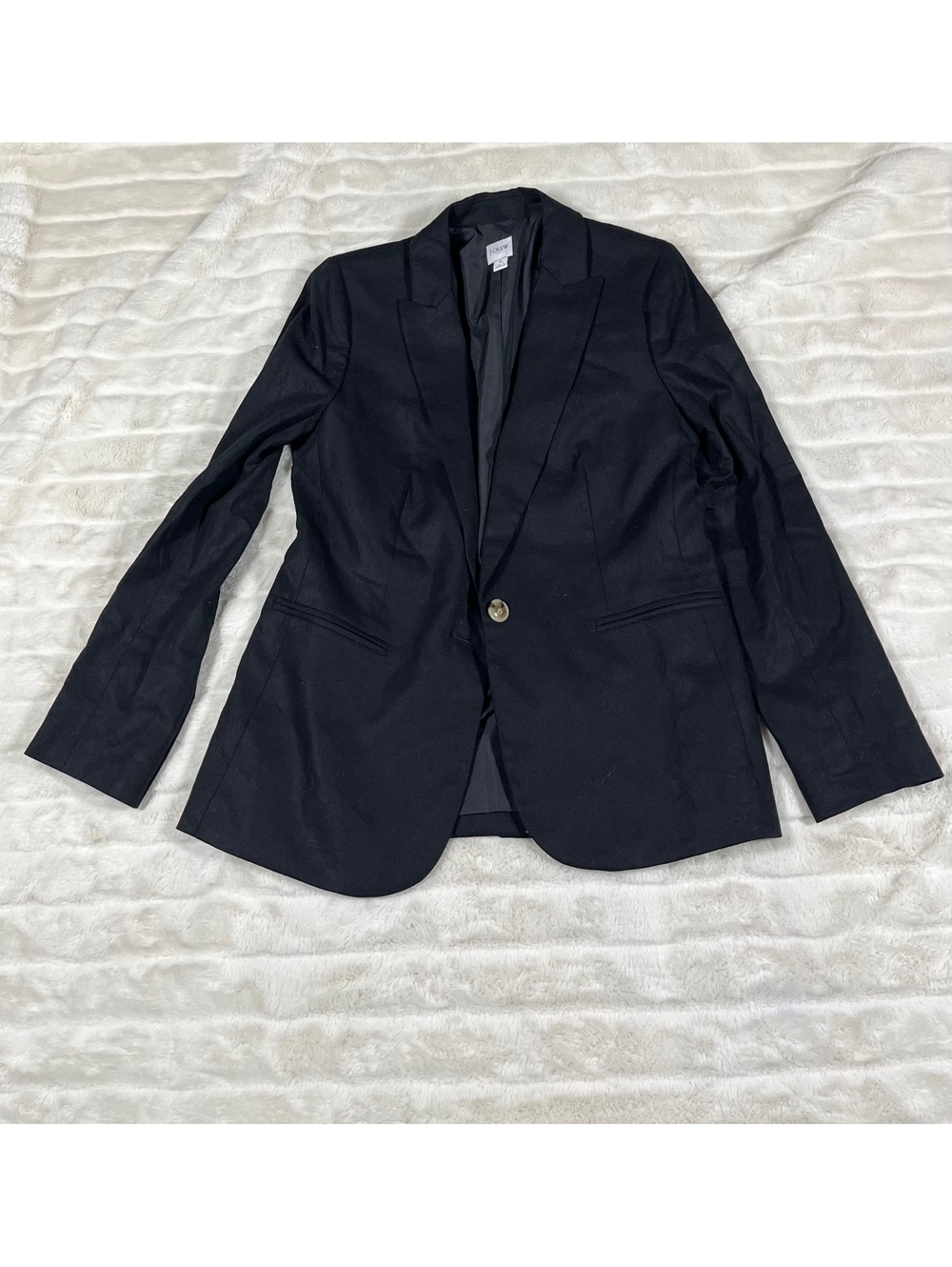 NWOT J.Crew 6 Linen Blend Preppy Fall Spring Workwear Office Preppy NYC Blazer